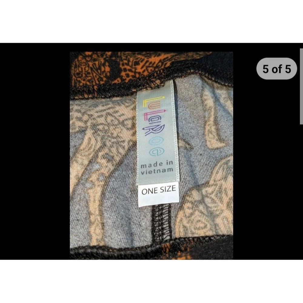 Lularoe Leggings One Size OS Multicolor Toucan Birds Bright Colors. - Picture 11 of 12